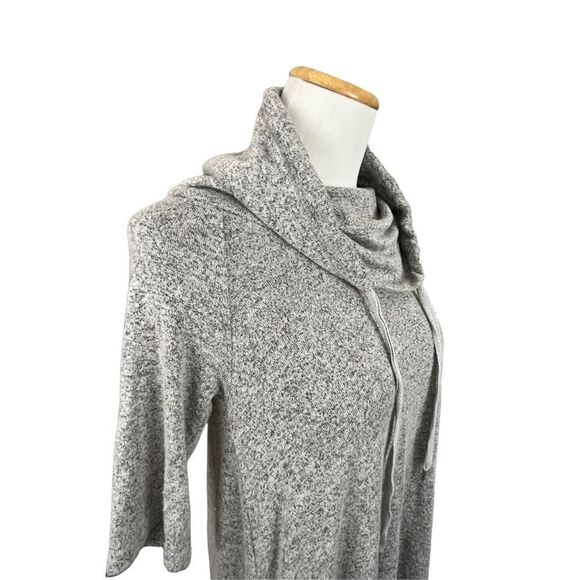 Lou & Grey Signature Soft Oversized Marled Knit Cowl Neck Dress XS - Picture 4 of 8